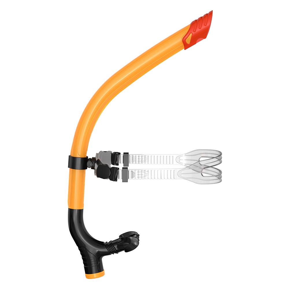 Silicone Swim Goggles & Semi-Dry Snorkel Set for Training and Free Diving