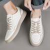 Shoes for Men Fashion White Zapatillas Hombre Men's Casual Genuine Leather Sneakers Male Flat Shoes Men Sneakers Tenis Masculino