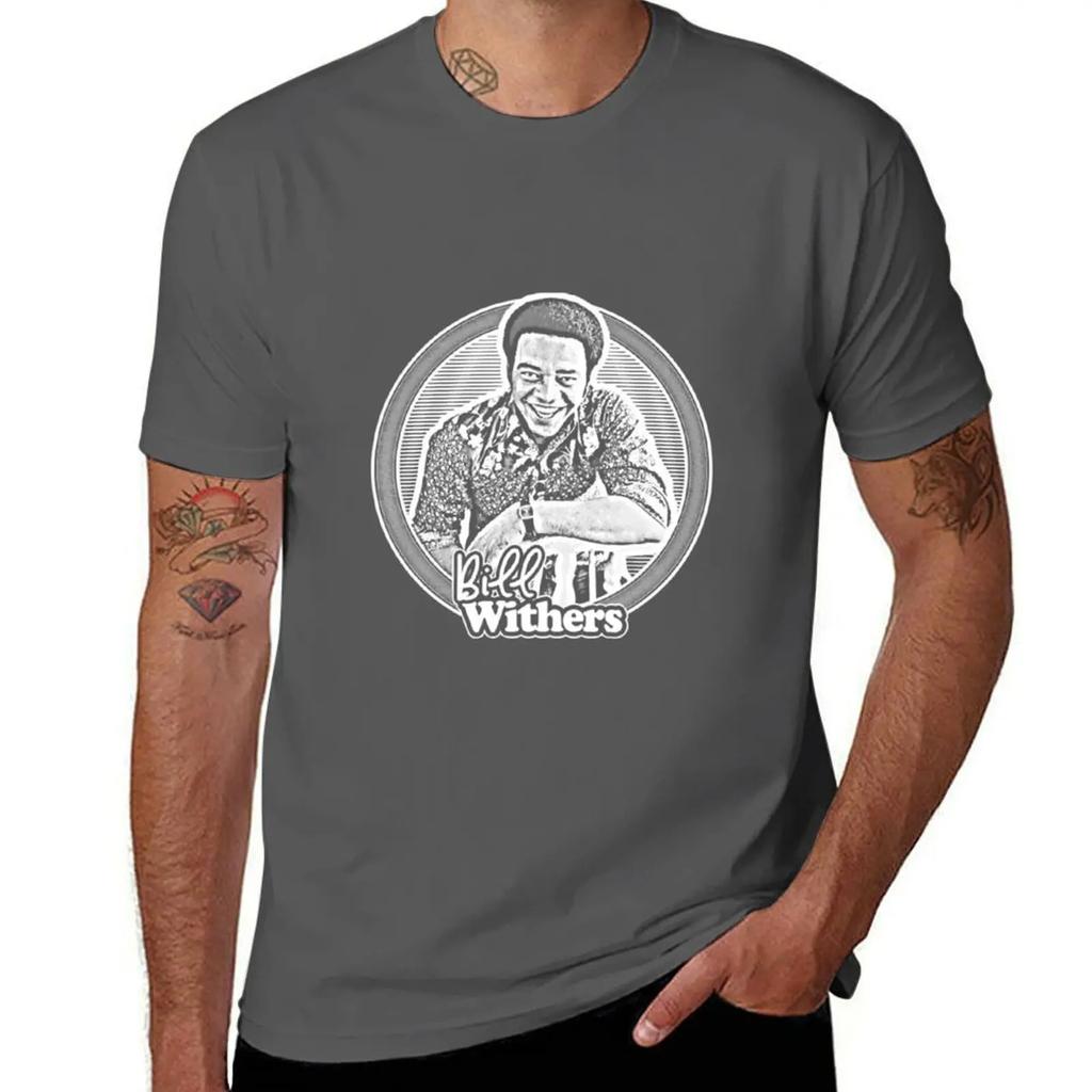 Bill Withers TShirt Boys Animal Print Unisex T Shirt Blanks Anime Tshirt Oversized T Shirts for Unisex