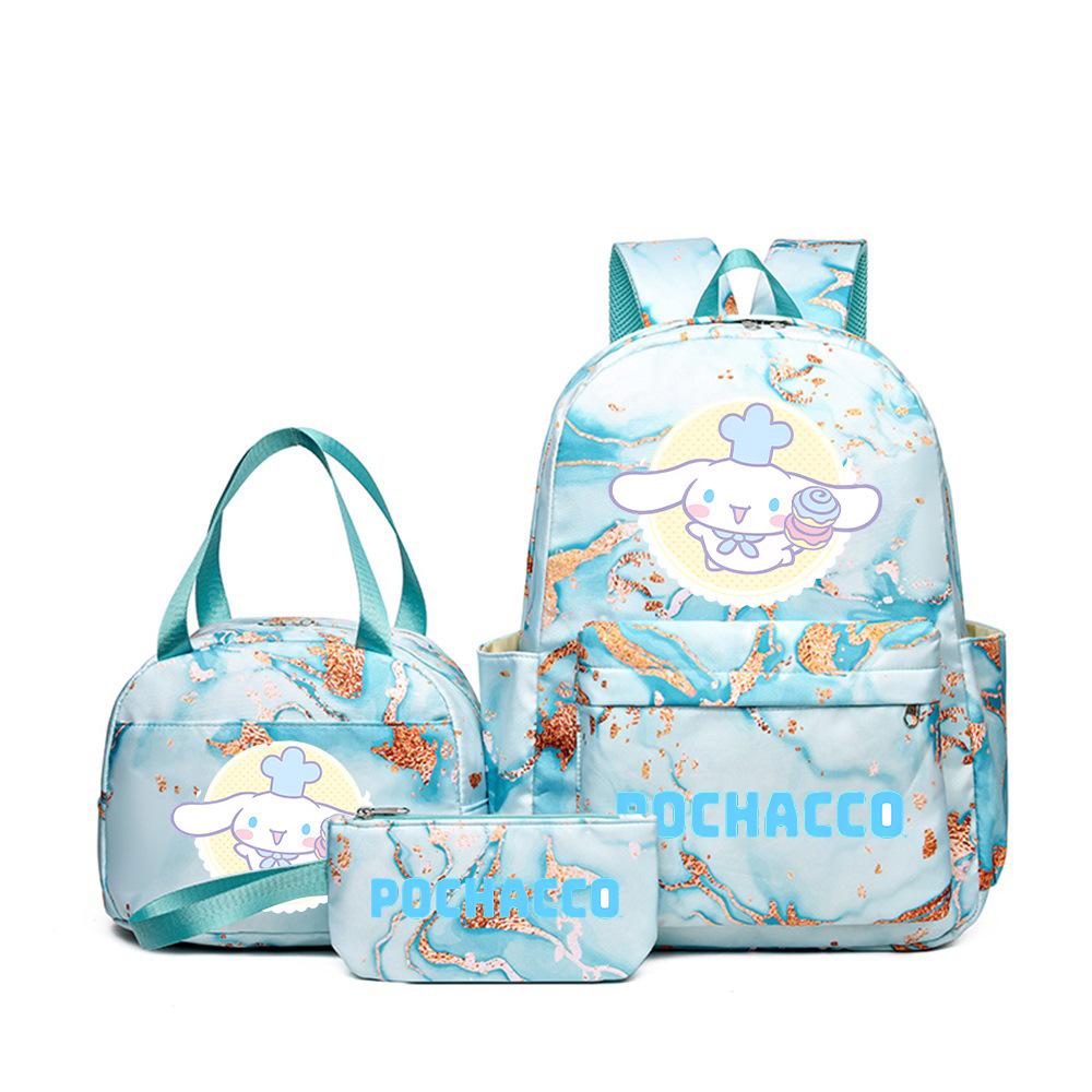 Student Schoolbag Large-Capacity Printing Junior High School College Student Casual Simple Backpack
