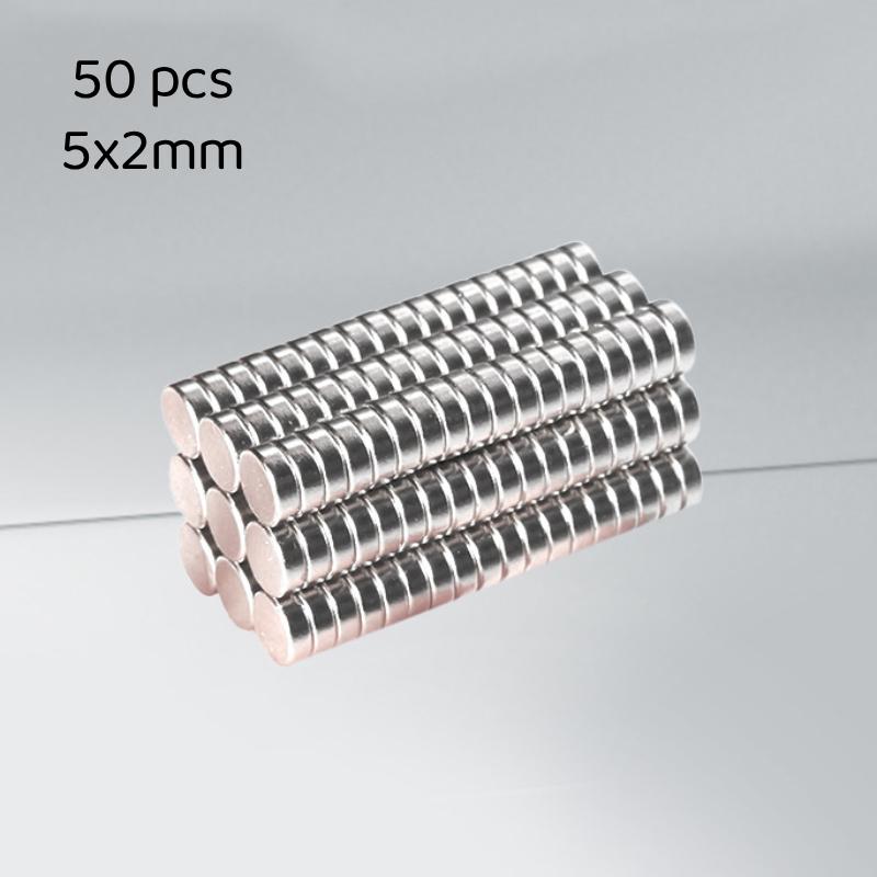 50Pcs 3X2Mm 4X2Mm 5X2Mm 6X2Mm 8X2Mm 10X2Mm 5X3Mm 6X3Mm 8X3Mm 10X3Mm Mini Magnets For 3D Printing Refrigerator Office Diy Crafts