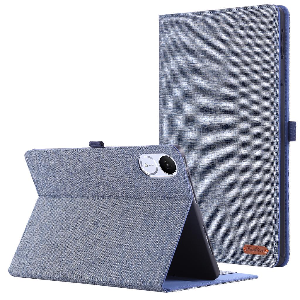 For Honor Tablet GT/Pad V9 Leather Case Card Holder Cloth Texture Tablet Stand Cover