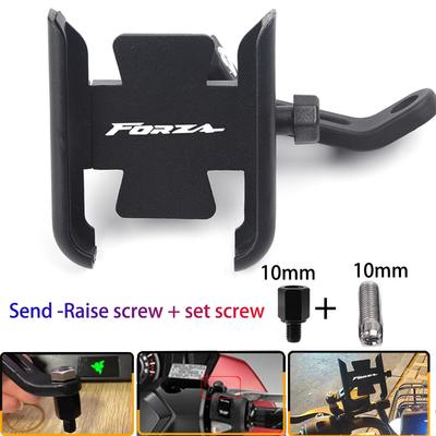 Honda Forza 125 250 300 350 750 Motosiklet Cep telefon tutucu GPS Navigator dikiz aynası Gidon Braketi