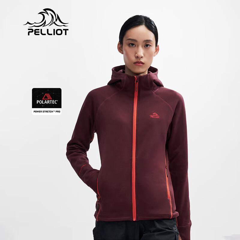 Pelliot Women s Hooded Fleece Windproof Outdoor Jacket M