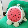 1Pcs 20/30/40Cm Cartoon Anime Cute Pillow  Simulated Watermelon Doll Stuffed Plush Toy Gift For Friends Fun Doll