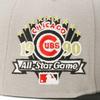 Kšiltovka New Era 59FIFTY 14562009 NER35C4087 MLB Chicago Cubs CUB SIDE PATCH ONSPOTZ Exkluzivní Klobouk Gokyu Fifty 5950 Side Patch Rovný Plochý Kšilt Unisex