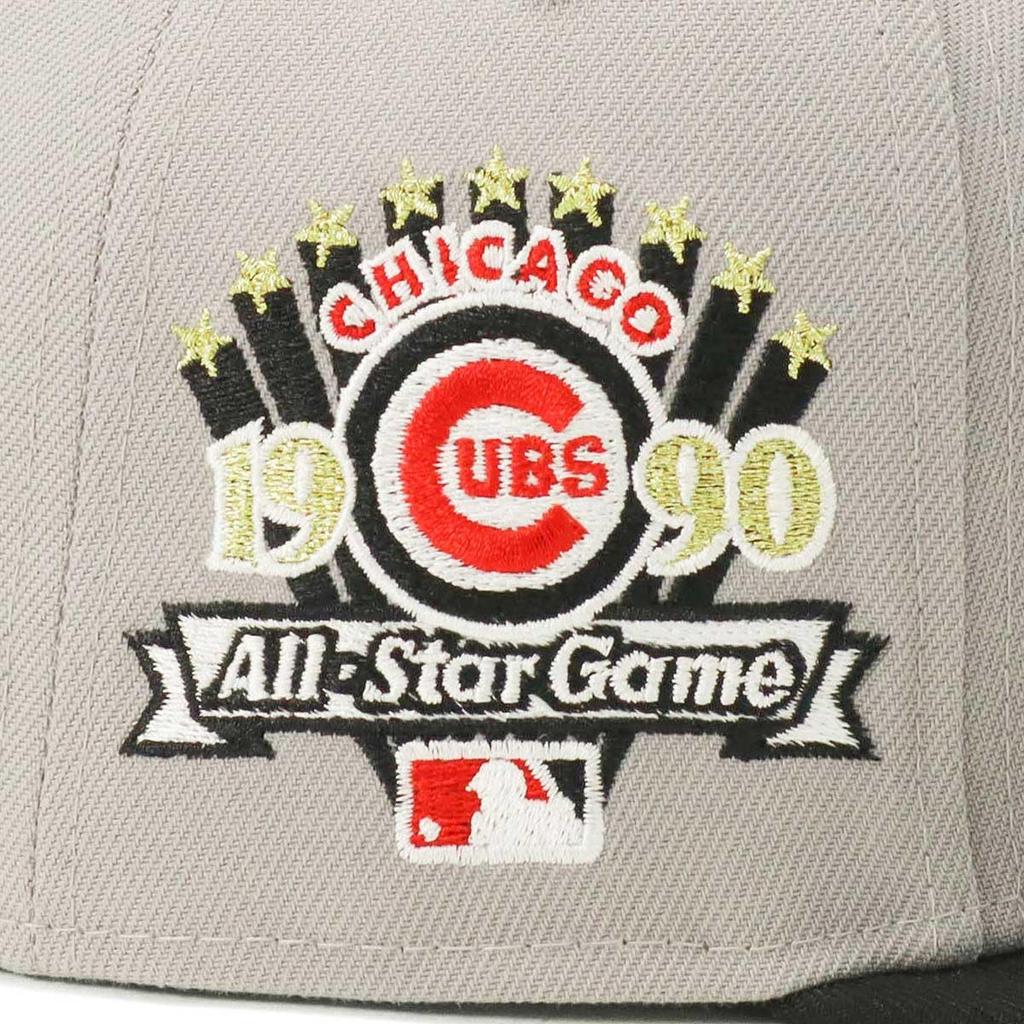 New Era Cap 59FIFTY 14562009 NER35C4087 MLB Chicago Cubs CUB SIDE PATCH ONSPOTZ Exclusive Hat 5950 Side Patch Straight Flat Visor Stylish Street Brand