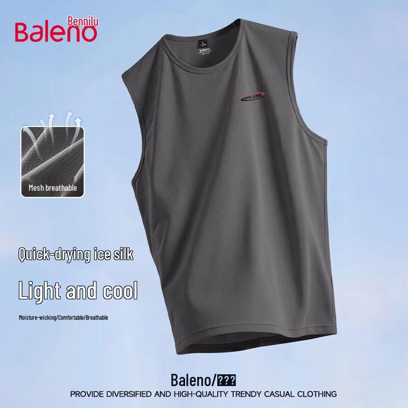 Baleno Men s Ice Silk Cooling Mesh Tank Top 3XL