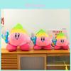 Wasser Kristall Plüsch Kirby Puppe mit Schwertform für Kinder und Anime-Fans