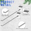 Metal Display Hooks Multi-purpose Storage Rack Accessories Shelf Hooks Towel Hooks Garage Hole Plate Bathroom Fixtures