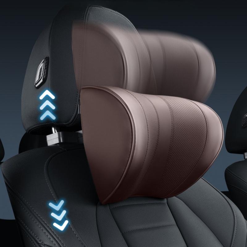 New 5D Car Universal Adjustment Mechanical Headrest Universal Memory Cotton Neck Pillow Automotive Interior Supplies
