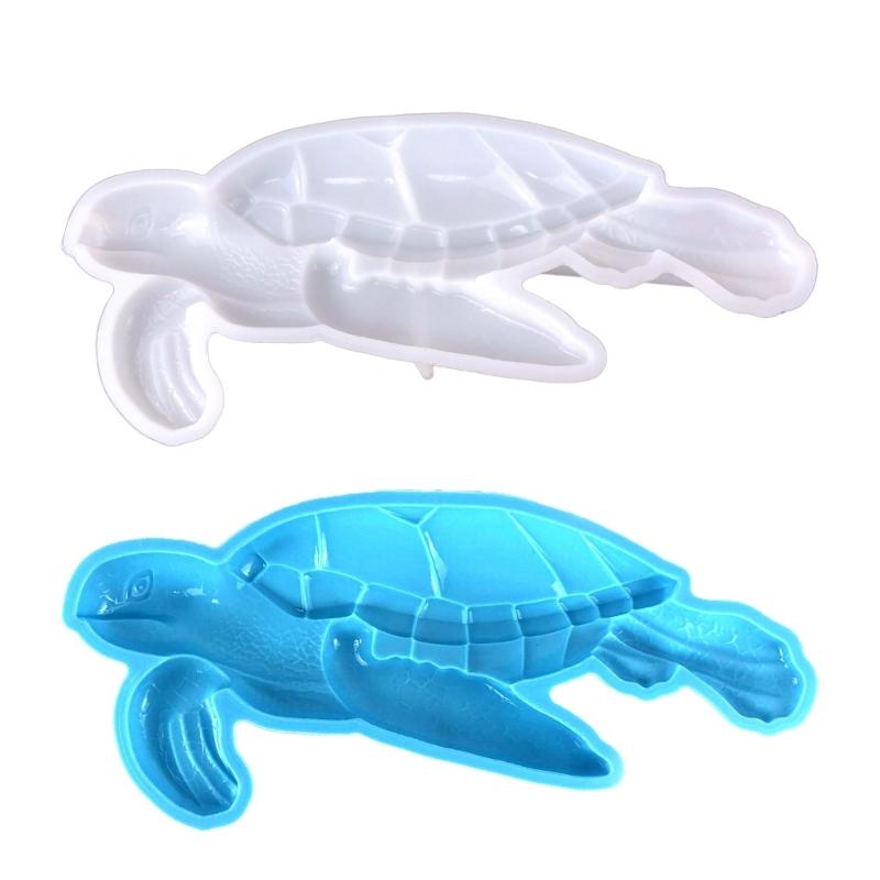 3D Sea Turtle Silicone Molds Resin Mold Large Animals Statue Making Epoxy Casting Mould for Wall Hanging Door Decoration