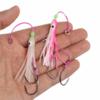 Artificial Portable Saltwater Octopus Bait hook Soft Silicone Fishing Tackle Squid Skirt Lure
