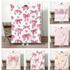 YK Coquette Throw Lightweight G Flannel Blanket Soft Skinfriendly for Summer Cooling