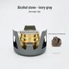 Windproof Portable Camping Alcohol Stove Set
