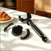 1Pcs Coffee Machine Cleaning Brush Long Handle Nylon Bristles 51Mm/58Mm Espresso Machine Cleaner For Coffee Shop