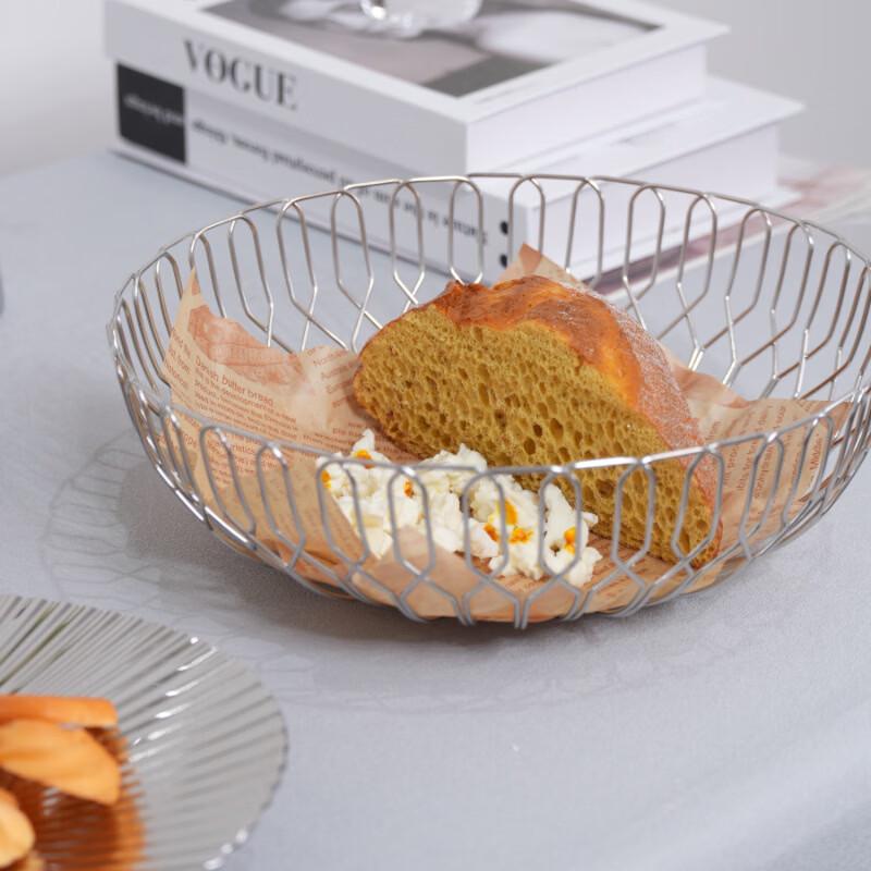 Lan Tuan Light Luxury Ceramic Fruit Bread Basket