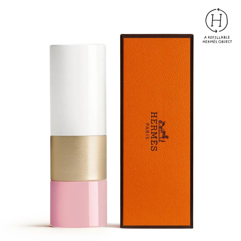 Hermes Rosy Lip Shine Enhancer Rose Confetti 27