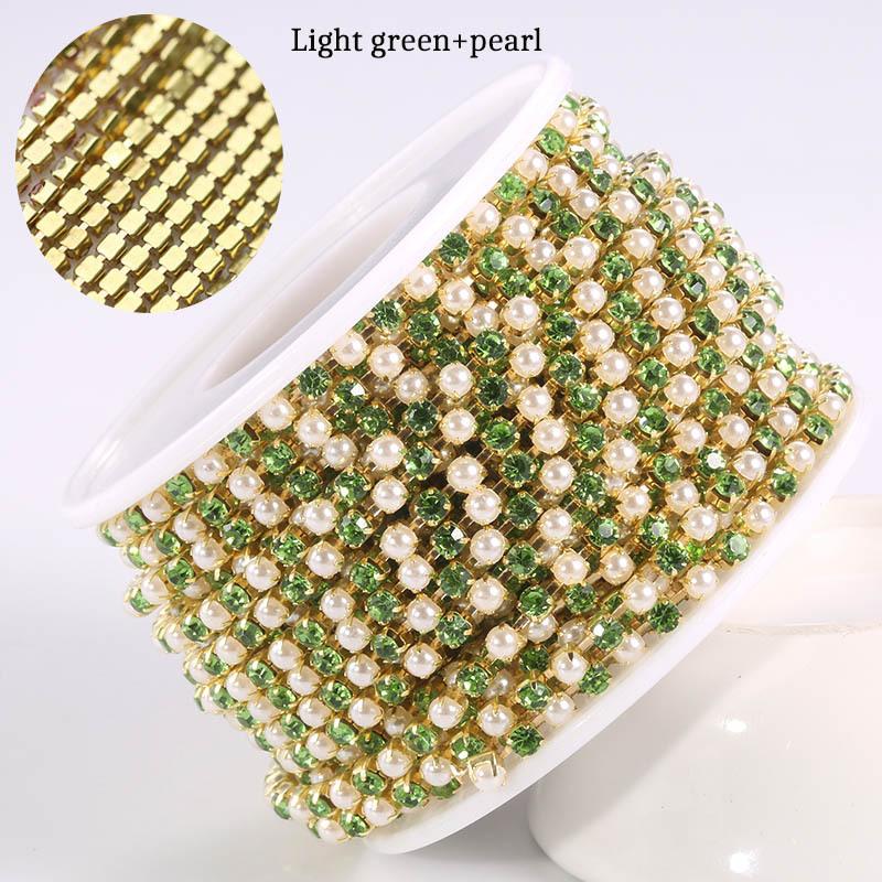 Metall Strass Greifkette Handgefertigt Diy Schmuck Accessoires Bohrkette Krallenkette Krallenbohrer Nailart Schmuck Bohrleiste Bekleidungszubehör
