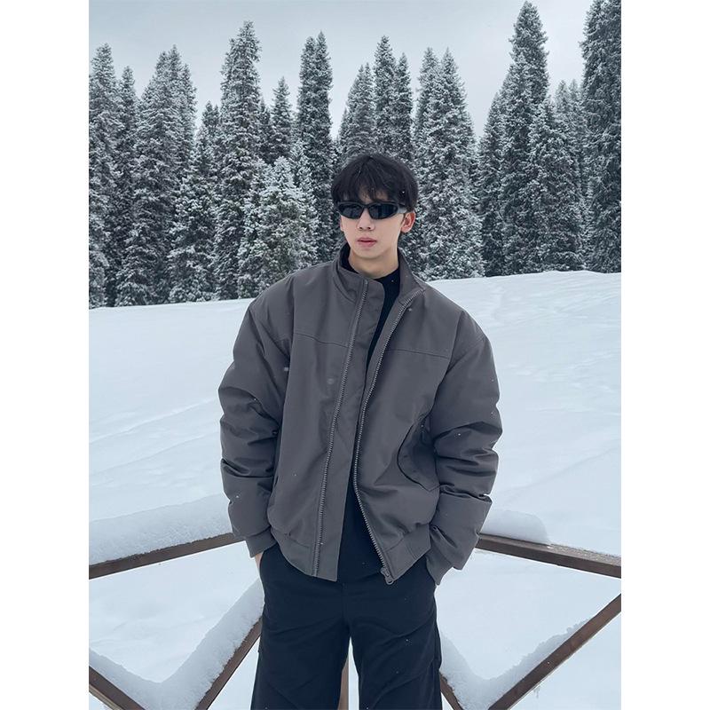 Модная Мужская Весенне-Осенняя Трехзащитная Свободная Хлопковая Летная Бейсбольная Куртка M