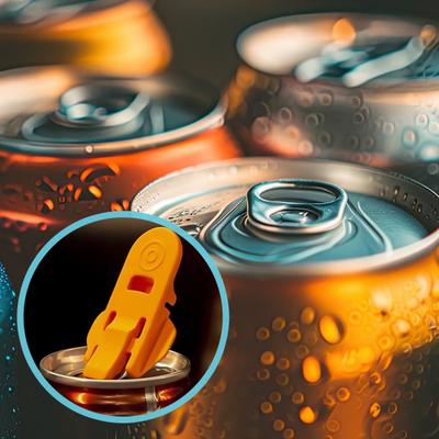 6 Pezzi Apriscatole Colorati Manuale Apribottiglie Birra Antiruggine Riutilizzabile Strumenti Rapidi per Aprire Lattine per Bevande Gassate