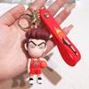 Kawaii Japan Anime Slam Dunk Sakuragi Hanamichi Keychains PVC Cartoon Figure Model Pendant Keyrings Figure Key Toys Gifts