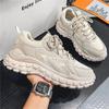 New spring tire sole casual sports shoes men's shoes trend versatile running men's trendy shoes