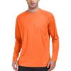 Long Sleeve T-shirt Men'sProtection Quick Dry Breathable Sunscreen T-shirt Hiking Fish Performance Tops