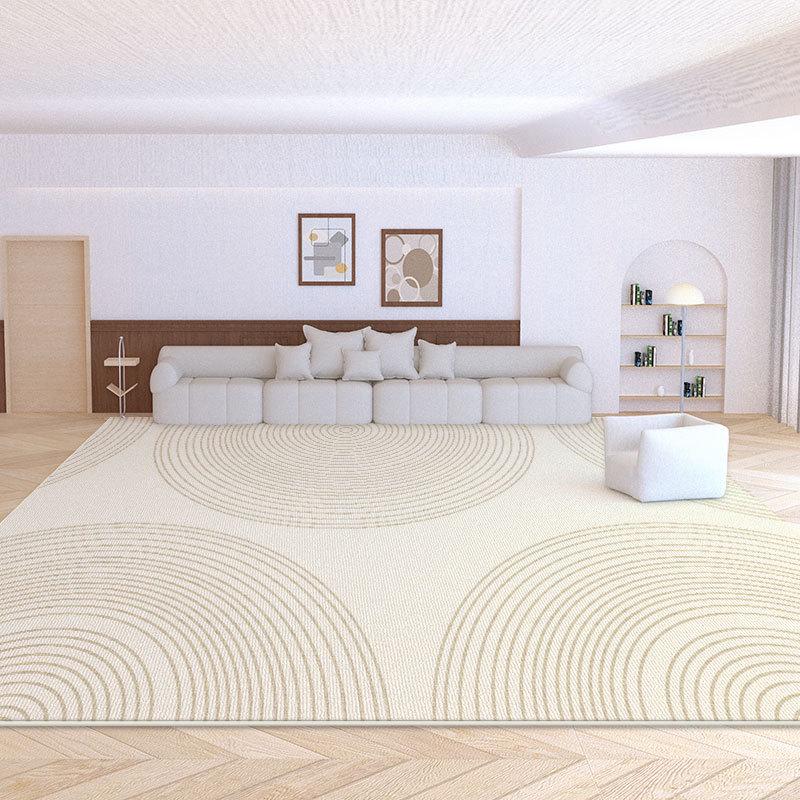 Large Dirt-Resistant French Carpet for Living Room or Bedroom - Easy-Care, Waterproof Velvet for Coffee Table & Sofa