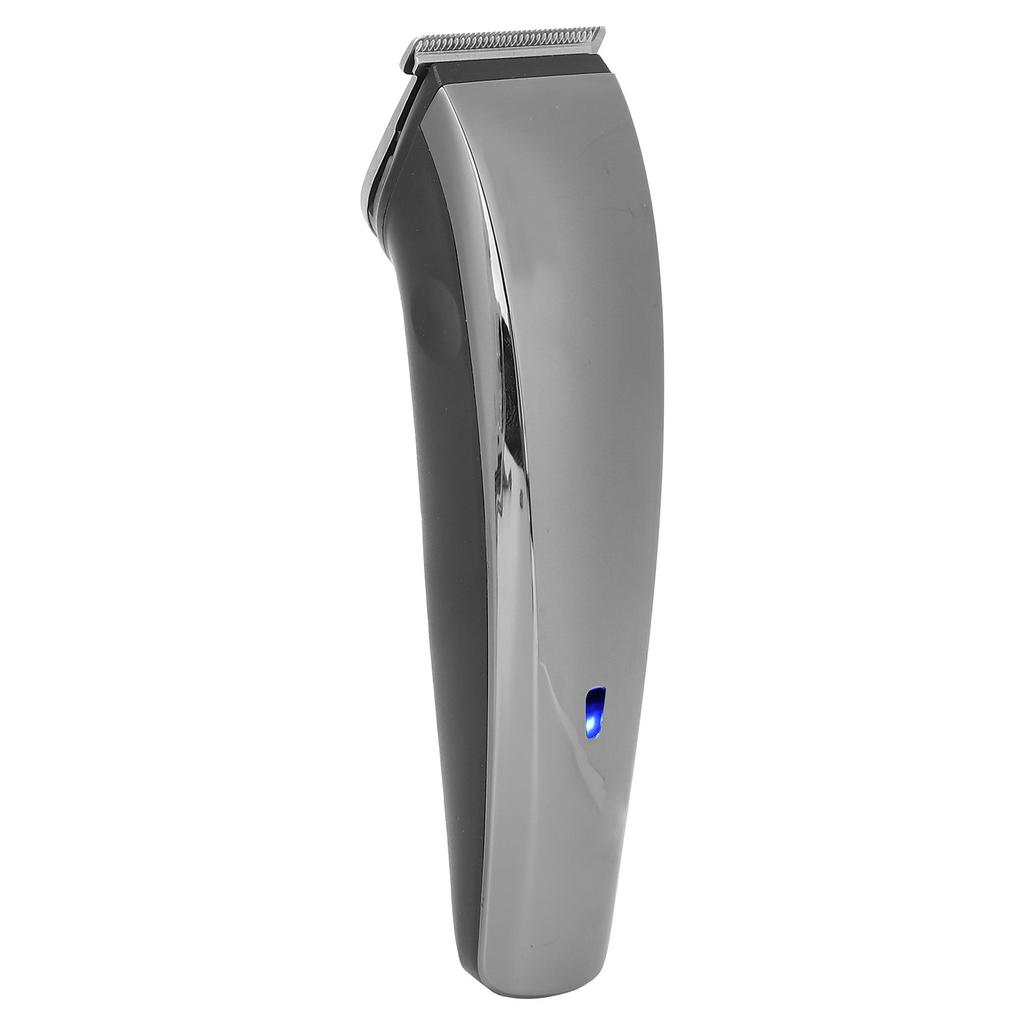 Professional Rechargeable Electric Hair Trimmer Hair Clipper Cutting Machine Styling ToolSilver
