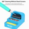 RELIFE RL-599C Solder Tip Cleaner 3-IN-1 Steel Brush/Copper Wire Ball/Sponge Welding Soldering Iron Tips Cleaning Tools