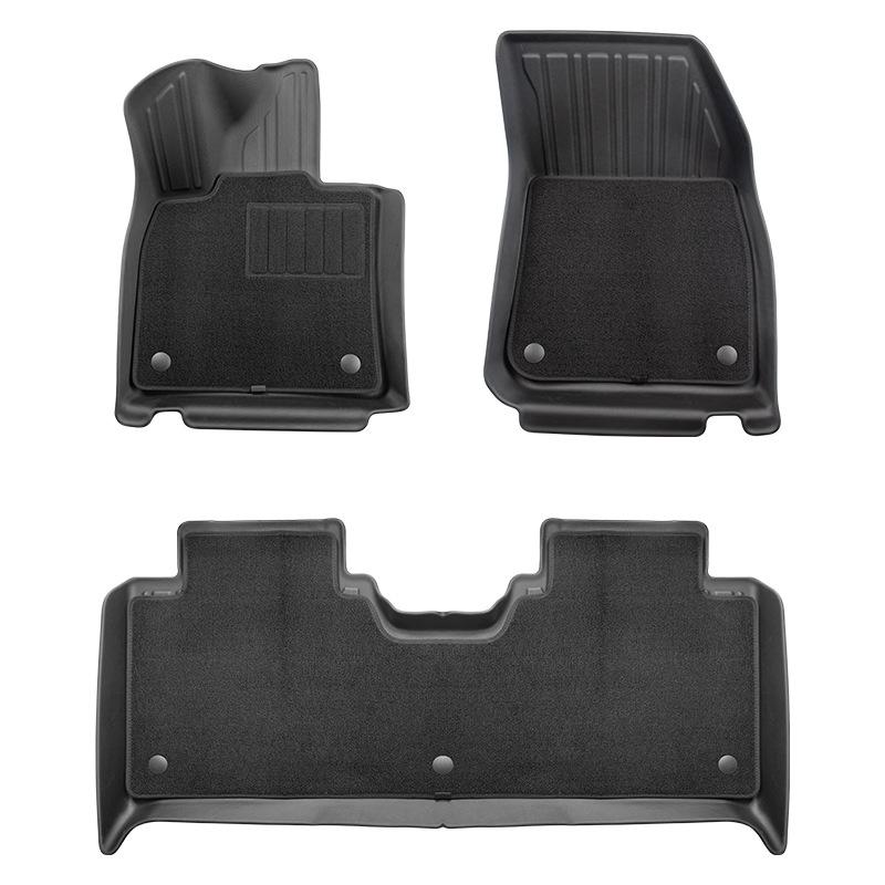 Lynk & Co 10emp TPE Full Coverage Car Floor Mats - Vehicle-Specific Double-Layer Silk Coil Mats