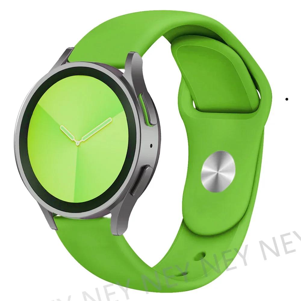 Silicone Strap For Samsung Galaxy Watch 6/5/5 pro/4/Classic/Active 2/Gear S3 20mm 22mm Sport Bracelet Huawei GT 2/e/3/4 Pro Band