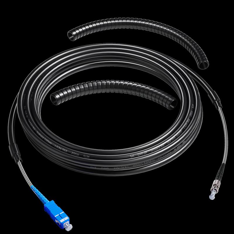 Outdoor Armored Single Mode Fiber Patch Cable
