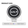 For KIA Car Water Cup Slot Car Coaster Decoration Anti Slip Mat Pad Rio K5 K2 Sportage Ceed Sorento Picanto Stinger Soul  VU8