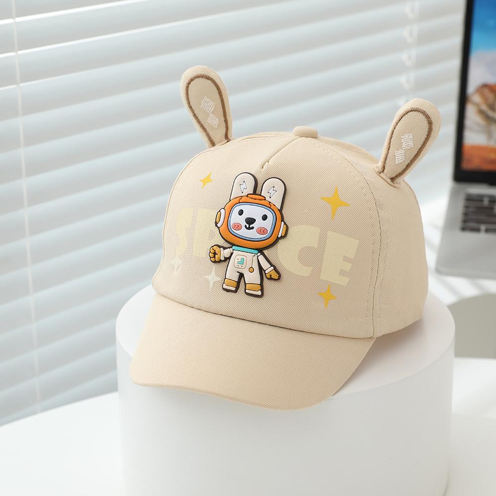Baby Cute Hat 50-52cm 1-6 Years Spring Summer Girls Boys Cartoon Cap Baseball Cap Kids Hats Rabbit Shape Sun Hats