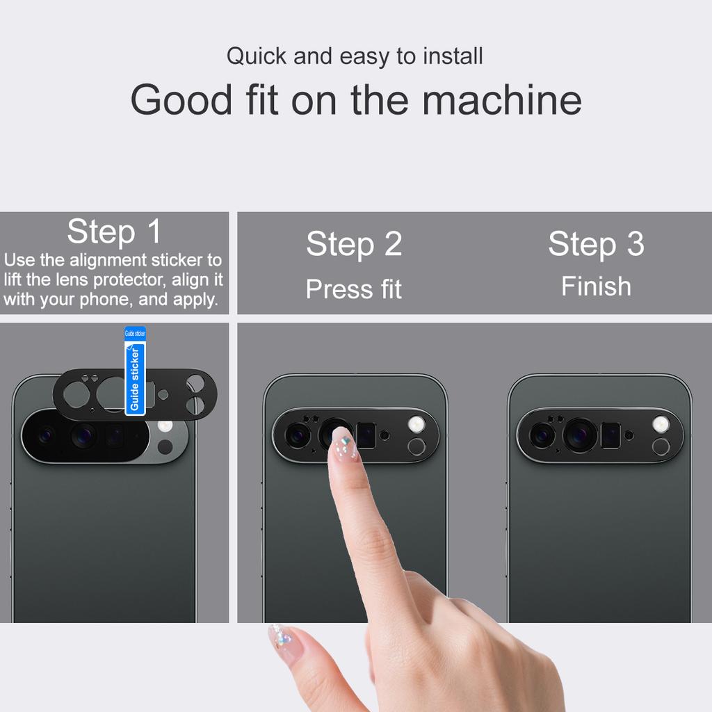 For Google Pixel 10 Pro XL Fold Glass Lens Film IMAK Camera Styling Premium Camera Protector