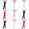 Valentines Day Over Knee Long Socks Cute Lip Heart Love Pattern Thigh High Stockings for Women Parties and Casual Wear