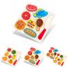 Wooden Magnetic Fruit And Vegetable Cutting Toy For Kids Kitchen Play