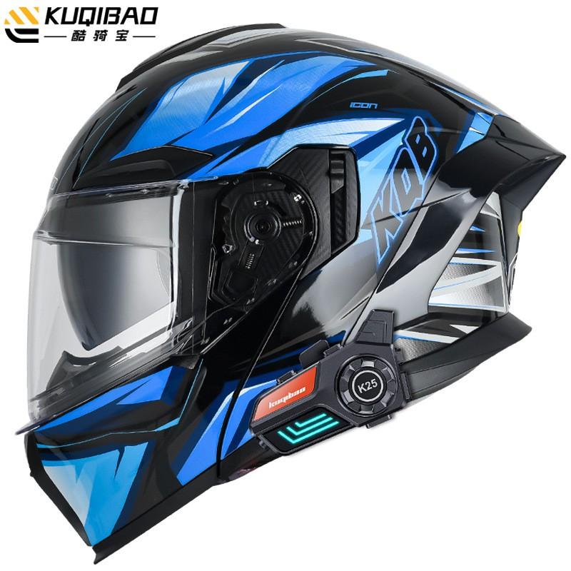 Flip-Up Motorcycle Helmet With Bluetooth 903 Dual Visor 3C Certified All
