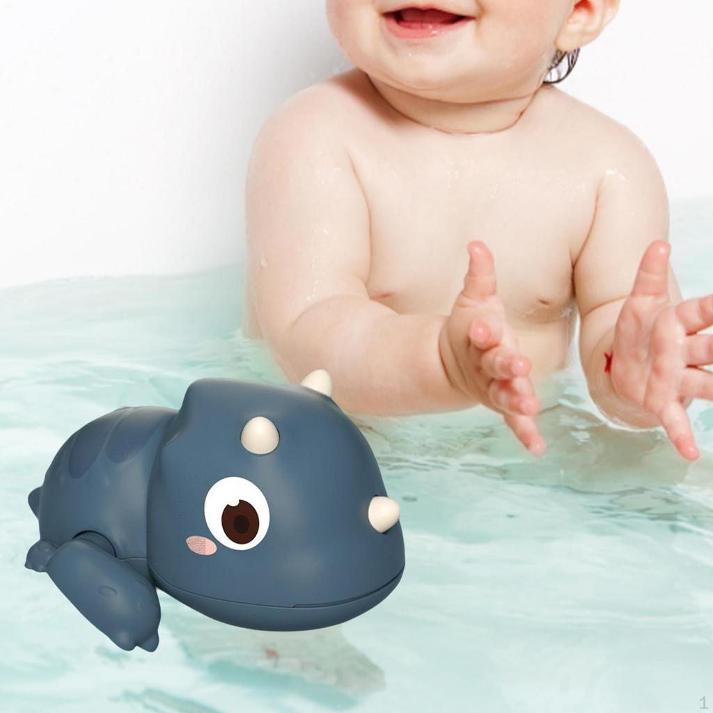 Dinosaur Toys Floating Bath Animal Interactive Clockwork for Infant