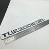 ABS Per W463 W140 W124 Turbodiesel emblema lettering marchio posteriore Bagagliaio auto logo turbo diesel adesivi Accessori