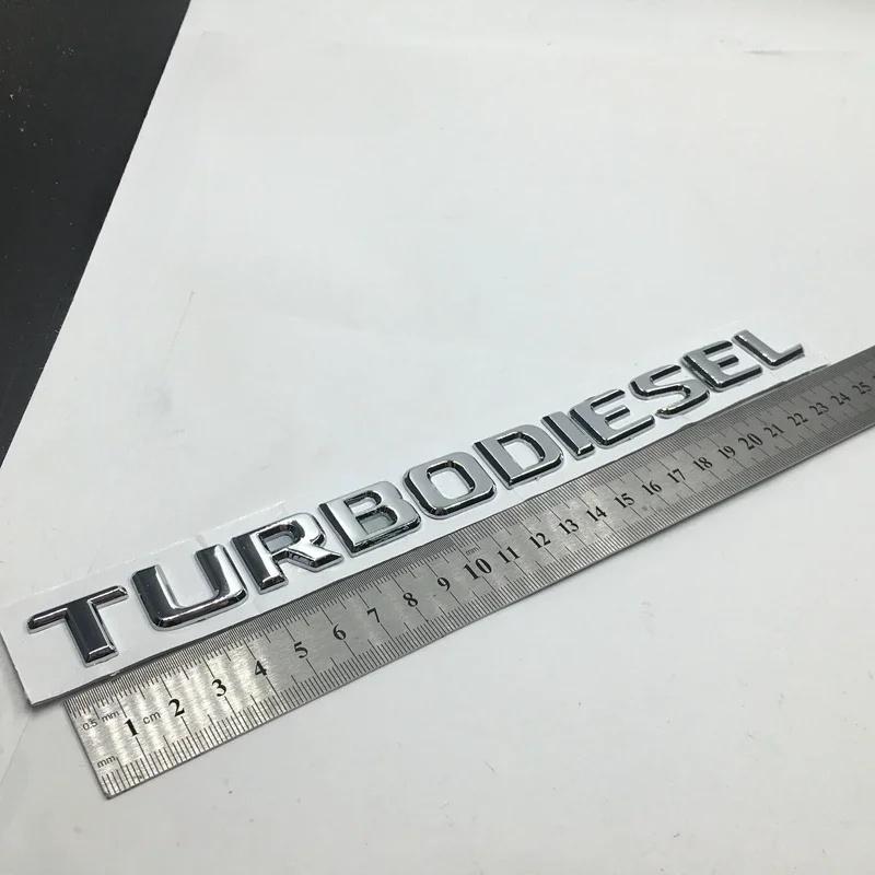 ABS Per W463 W140 W124 Turbodiesel emblema lettering marchio posteriore Bagagliaio auto logo turbo diesel adesivi Accessori