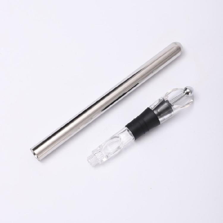 Wine Cooling Stick Stainless Steels Beer Beverage Freeze Stick Wine Chilling Rod Ice Wine Coolers for Red Wine Cooling