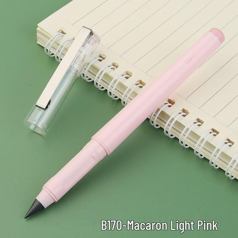 Black Tech Eternal Pencil: No Sharpening, No Ink, Break-Resistant Lead, Posture-Correcting Drawing Tool