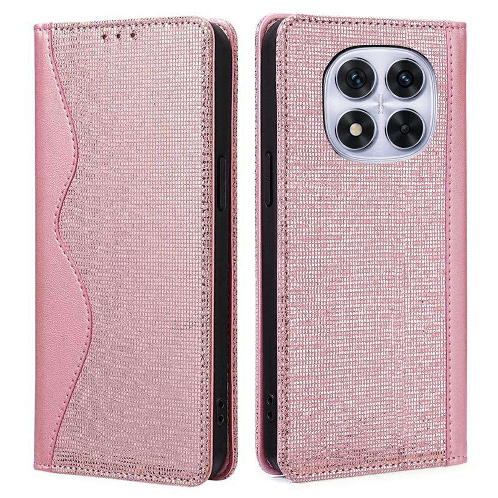 For Xiaomi Redmi Note 14 Pro 5G/Poco X7 5G Leather Case Wallet Stand Phone Cover with RFID Blocking