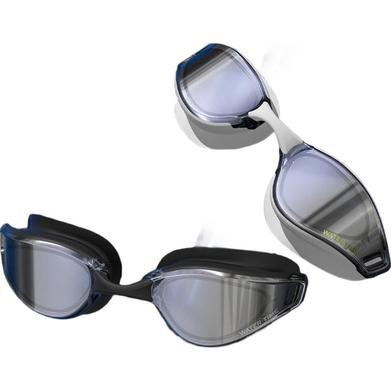 WATERTIME Professional Anti-Fog Myopia Swimming Goggles Plano