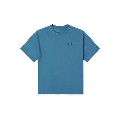 Vans Logo Rundhals Kurzarm T-Shirt Unisex T-Shirts Blau VN000NW0ZY3
