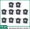 Accessories for robot vacuum cleaner dreame l40s ultra / l50 ultra spare part dust bags 10 pcs.