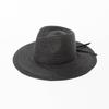 Spring Summer Fashion Handmade High-quality Dyed Raffia Grass Wide Brim Jazz Hat Outdoor Beach Hat Sun Hats For Women Man Caps